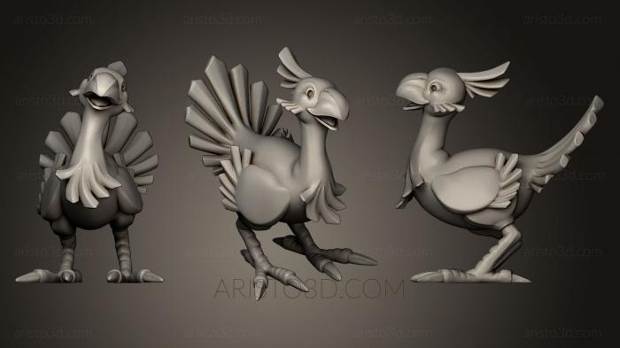 Animal figurines (STKJ_0508) 3D model for CNC machine
